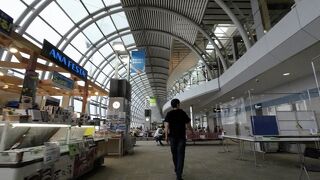 機内で飲むお茶購入