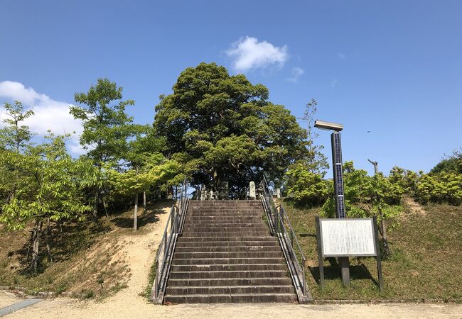 吉川経家の墓