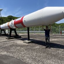 S33型ロケットを持ち上げてみた風