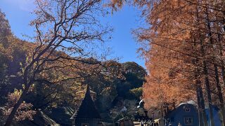 まるで異国に来たような公園