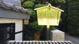 牛坂の先にあるお寺
