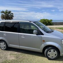 車は傷だらけ。なんで逆に気にしなくて済む。