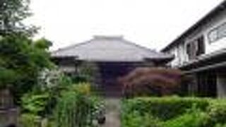 このお寺の近くに、「谷中富士」がありました。