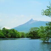 函館市街地から近い観光地　函館本線大沼公園駅からもすぐ　大沼湖