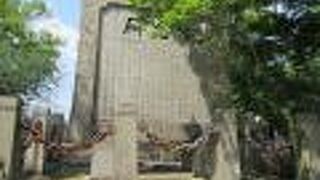 毛馬第一閘門の隣にひっそりと