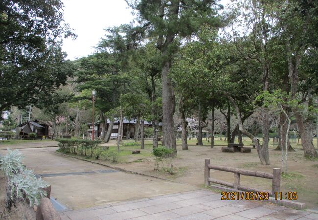 東照宮に隣接する公園