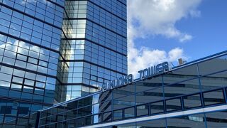 すごい風で追い返されるとこでした