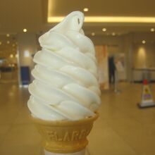 ソフトクリームの様子