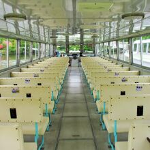 船内　とてもキレイ