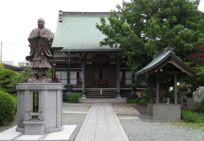 旧社家村にある日蓮宗のお寺