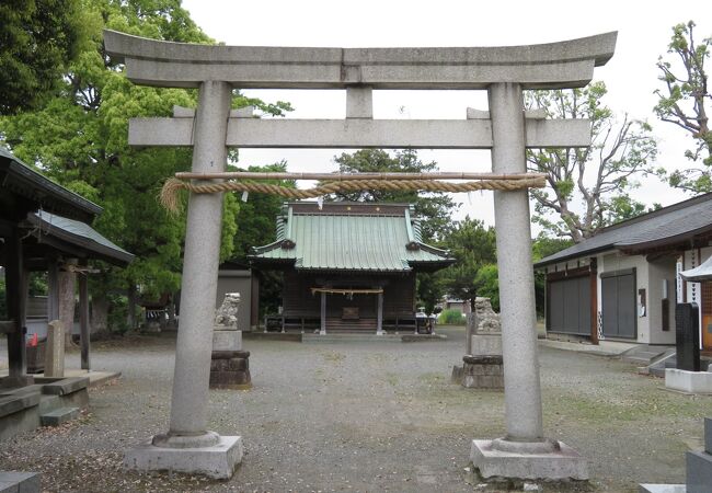 源頼朝が勧請した神社