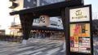 観光客には大変便利な商業施設