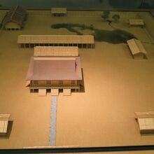 吉野宮の模型