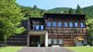 宮滝遺跡にある歴史資料館　大海人皇子の吉野宮にある．