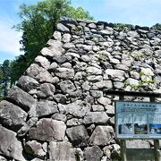 石垣が凄い！さすが三大山城