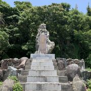 金印公園のそば