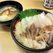 絶品海鮮丼 ながもり