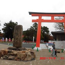 賀茂別雷神社(上賀茂神社)の一の鳥居