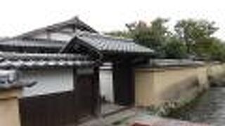 京都市伝統的建造物群保存地区の建物