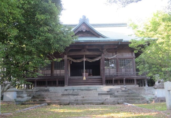 昭和11年に創建された新しい神社です