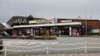 湯けむり横丁や芦湯などがあり、温泉街入口の雰囲気。