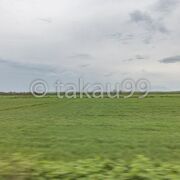 特急宗谷の車窓からその雄大な自然景観がよく見えました