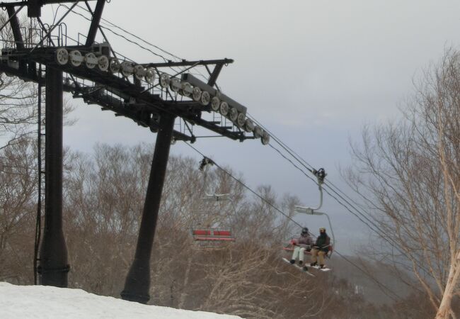 4月16日でこの雪の量！　コース整備の方に頭が下がります　流石たんばらです。