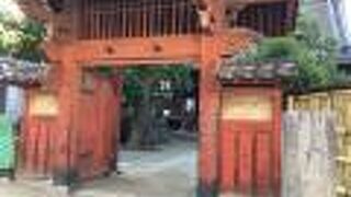 小石川エリアにある善光寺