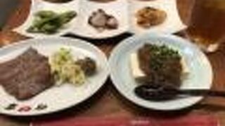 リーズナブルに牛タン料理を楽しめます。