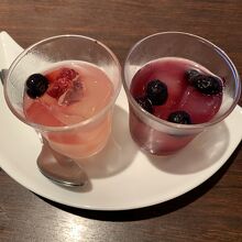 1人一品、一回のみのデザート