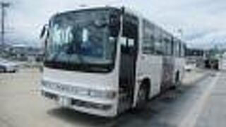 大石田駅と銀山温泉をつなぐバスです