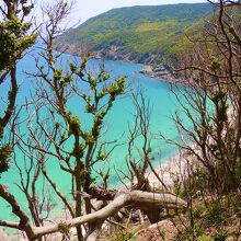 海の美しさも素晴らしい