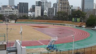 マラソンの舞台です