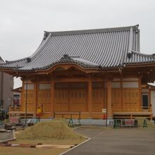 真っ新なお寺でした