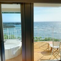 ジャグジーとテラス