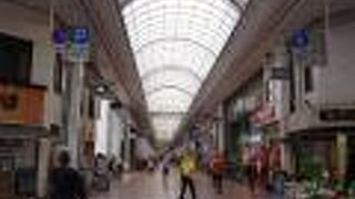 アーケードなので雨の日の移動に便利