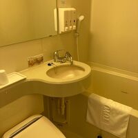 ユニットバスですが狭さは感じませんでした。