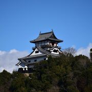 国宝にも指定されている犬山城