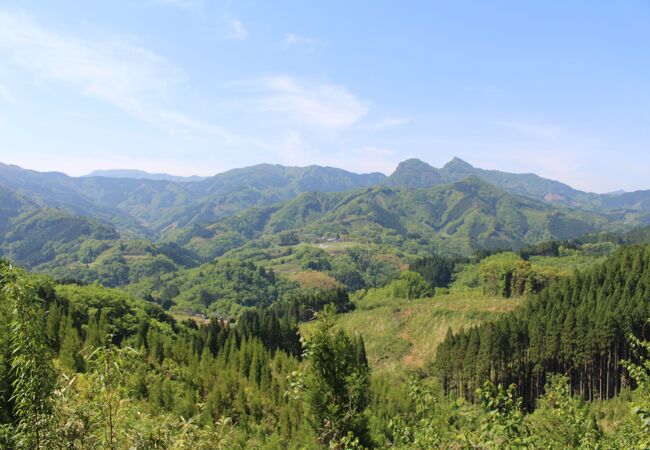 高千穂から阿蘇まで一望