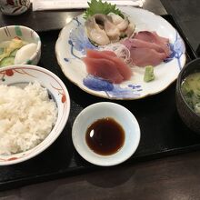 刺身盛り合わせ定食