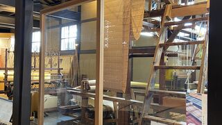 博多織の実演を見ました