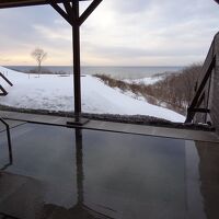 眺めの良い露天風呂。