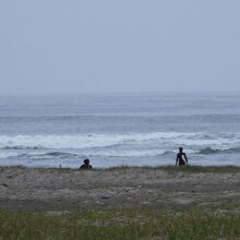 平井海水浴場の風景