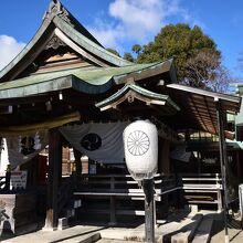 針綱神社のお社