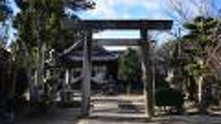犬山城の麓にある神社