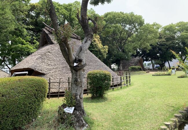 弥生時代の貴重な遺跡です。資料館もあります。