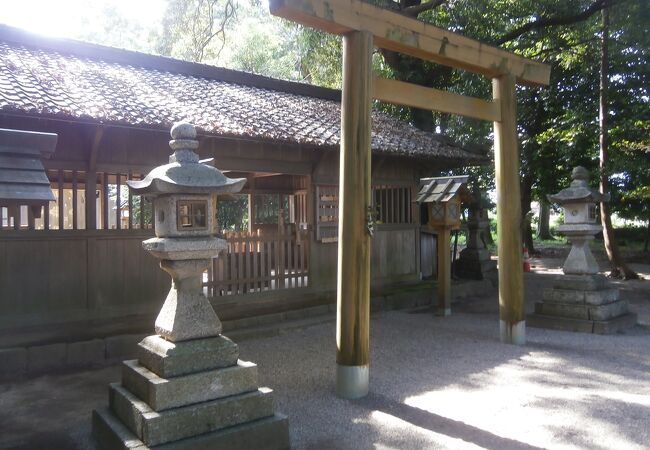 斎宮跡に鎮座する神社