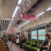 大阪の地下鉄にも乗り入れています