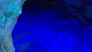 日本最大の水中鍾乳洞