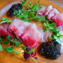 カルパッチョ　￥1,100